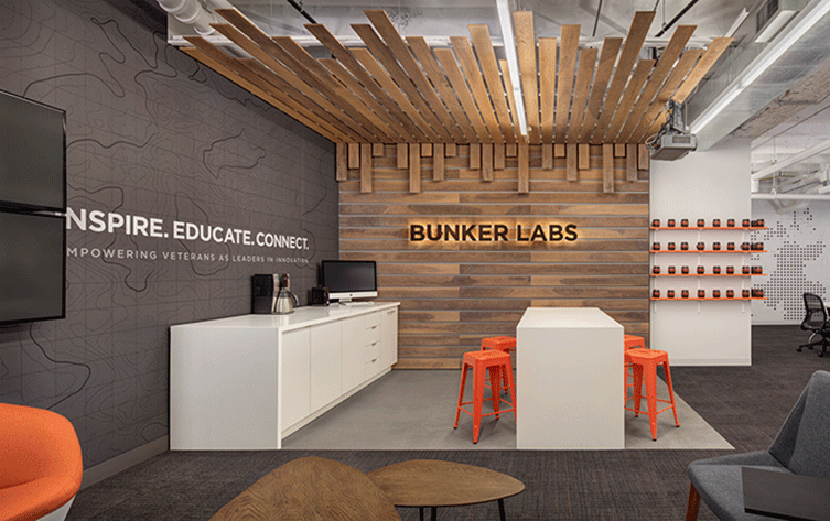 Skender Completes Construction of Bunker Labs at 1871