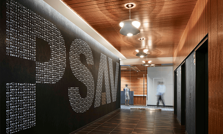 Skender Construction Completes Sleek New Space for PSAV