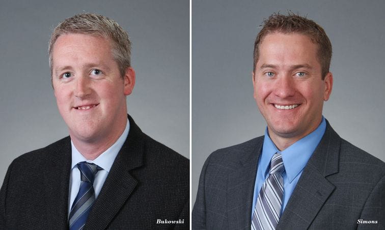 Skender Construction Promotes Bukowski and Simons to Project Executives