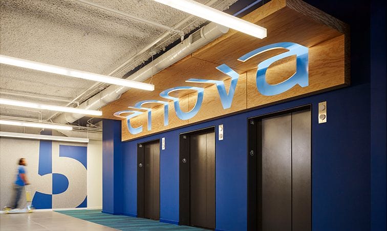 Skender Construction Completes Vibrant New Home for Enova International