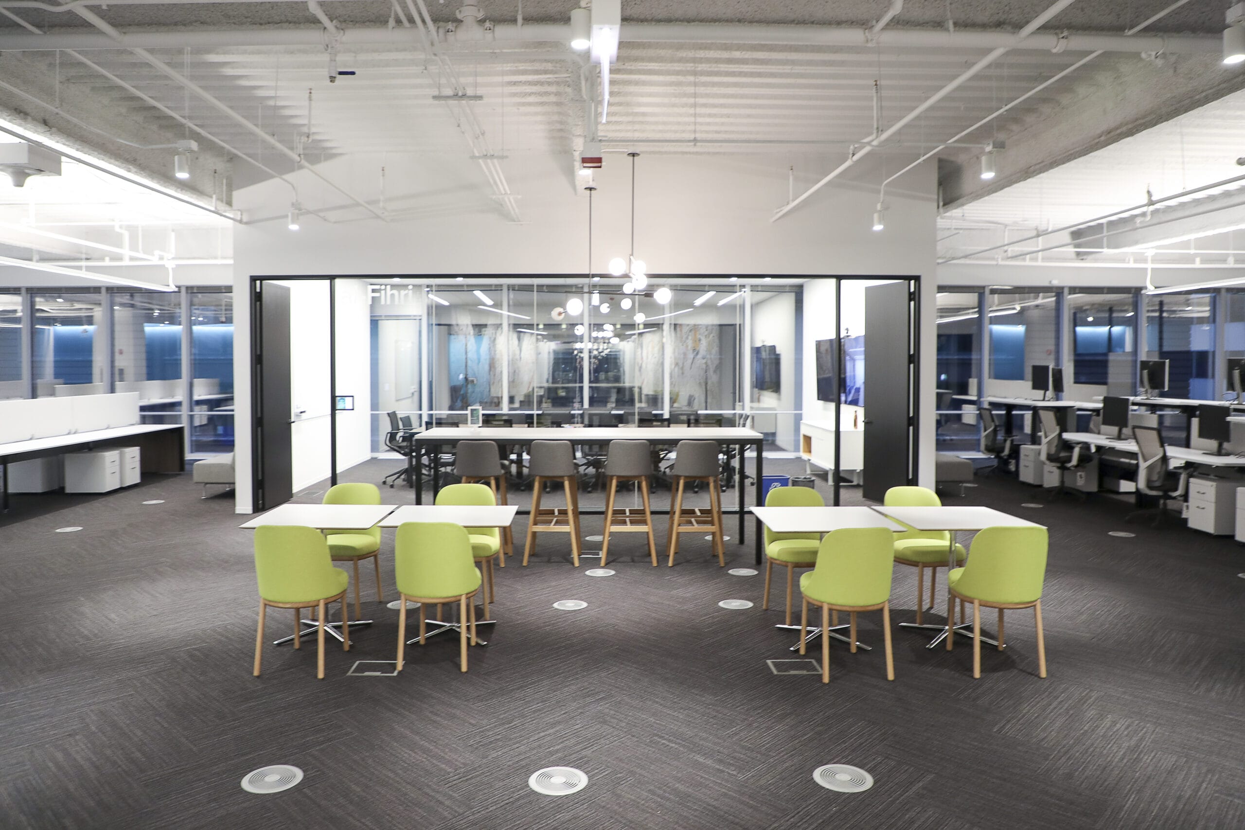 Sprout Social Maintains Rapid Growth With A Sleek And On-Trend Office Space
