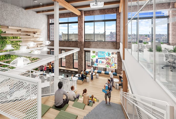 Skender begins interior construction for Vital Proteins’ new Fulton Market HQ