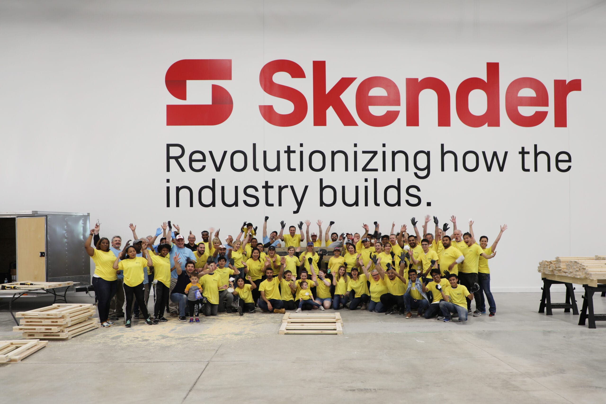 Skender Partners with Sleep in Heavenly Peace for Annual Volunteer Day