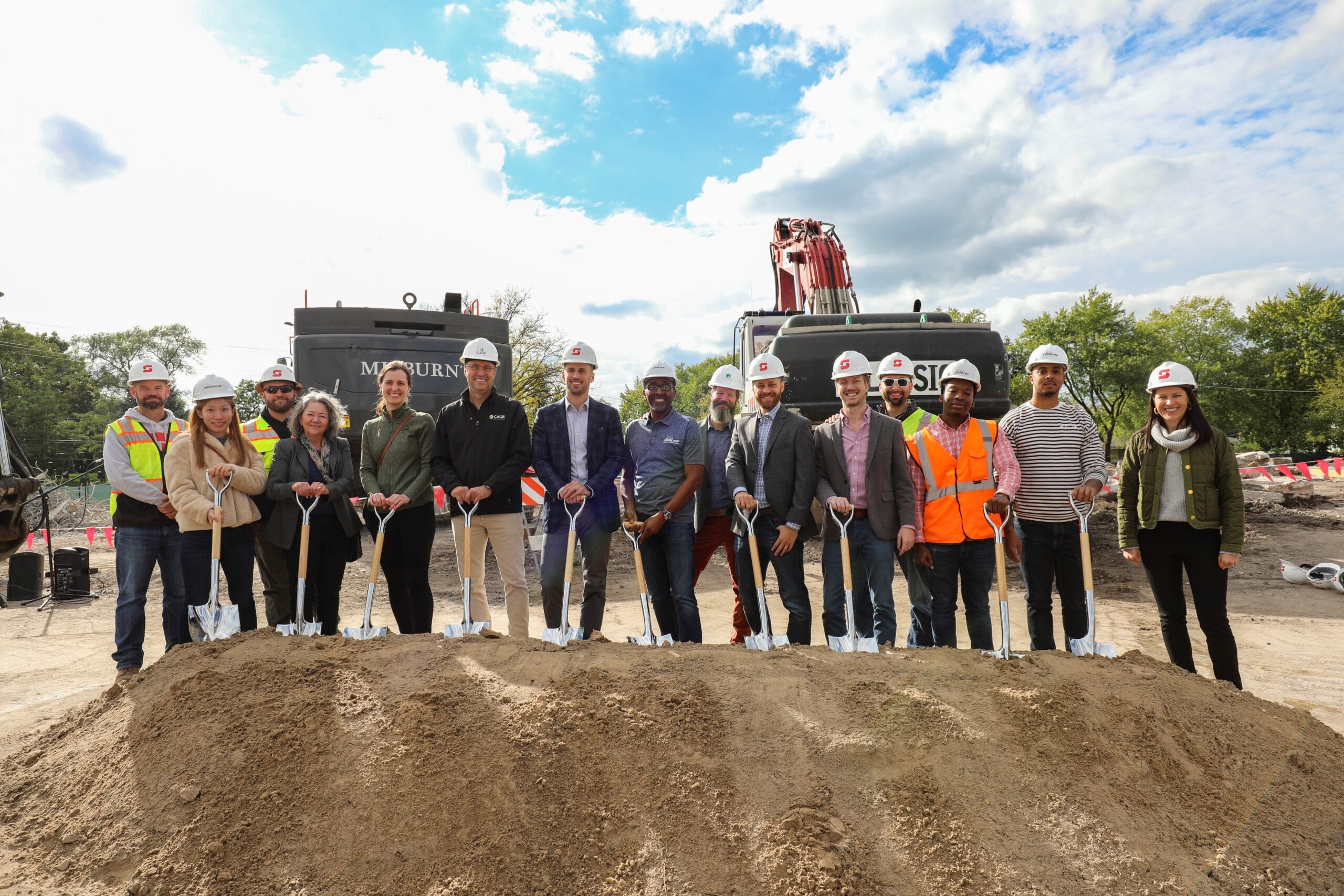 Construction Starts on Affordable Housing for Veterans and People with Disabilities in Lansing, Illinois