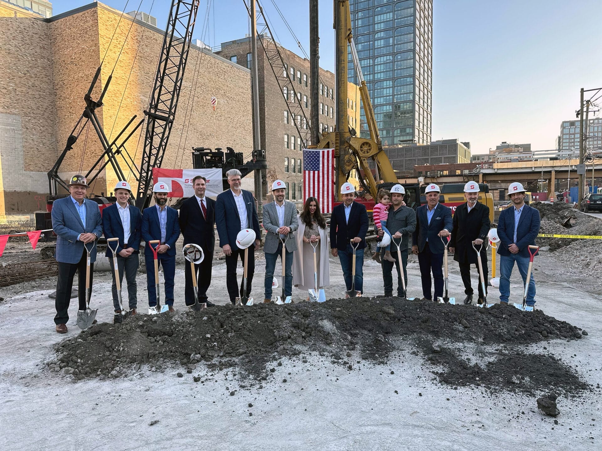 Fulton Street Cos. and Skender Break Ground on 409,000-square-foot Office Building at 919 W Fulton Street in Chicago