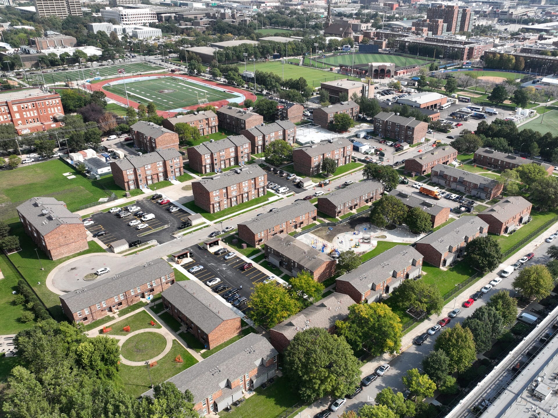 Skender Completes Occupied Rehab of Chicago’s Barbara Jean Wright Court Apartments