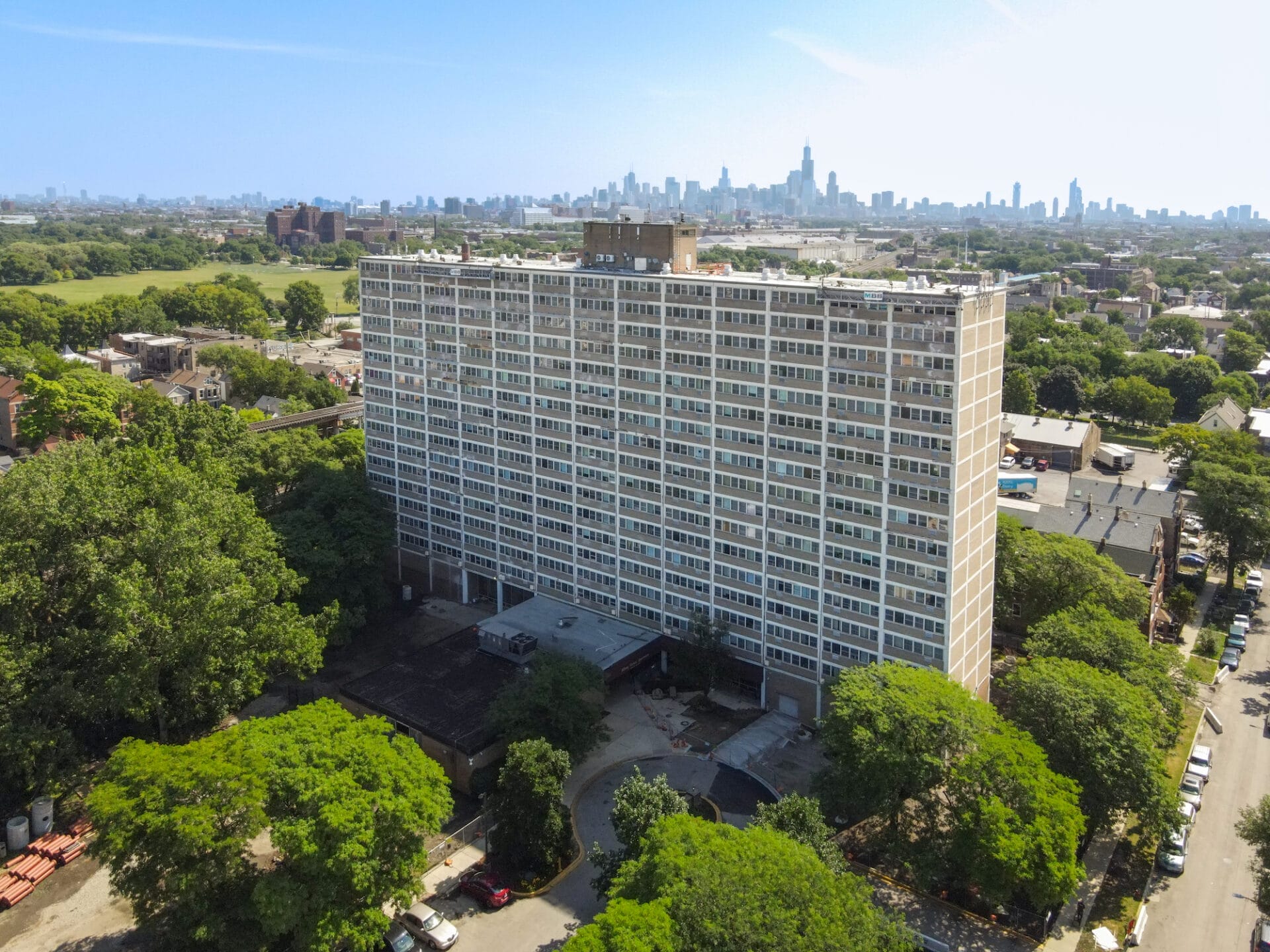 Skender Completes Massive Renovation of Two 17-Story Apartment Buildings on Chicago’s West Side